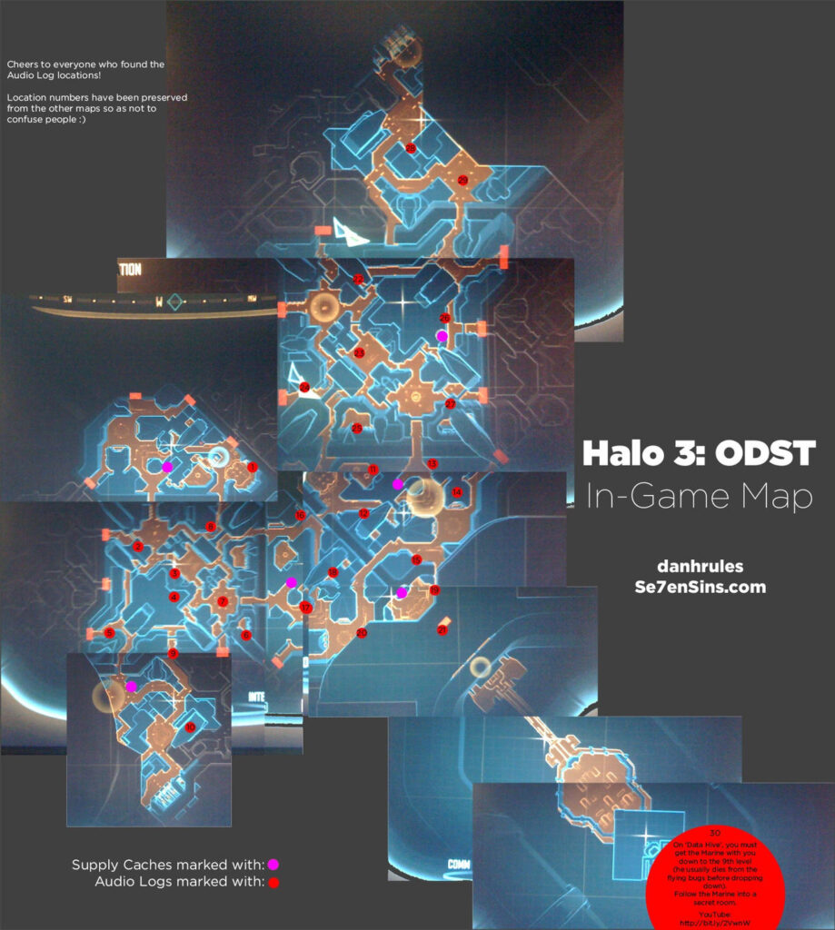 Halo 3: ODST foi o primeiro mundo abeto da franquia.